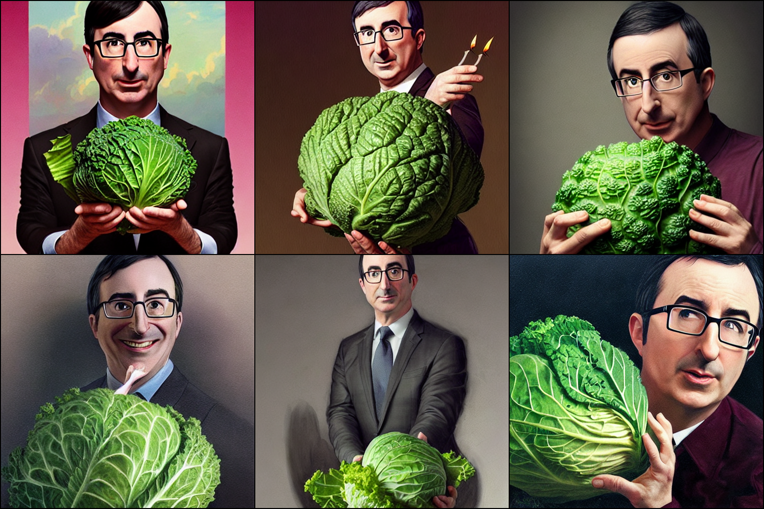 Stable Diffusion John Oliver